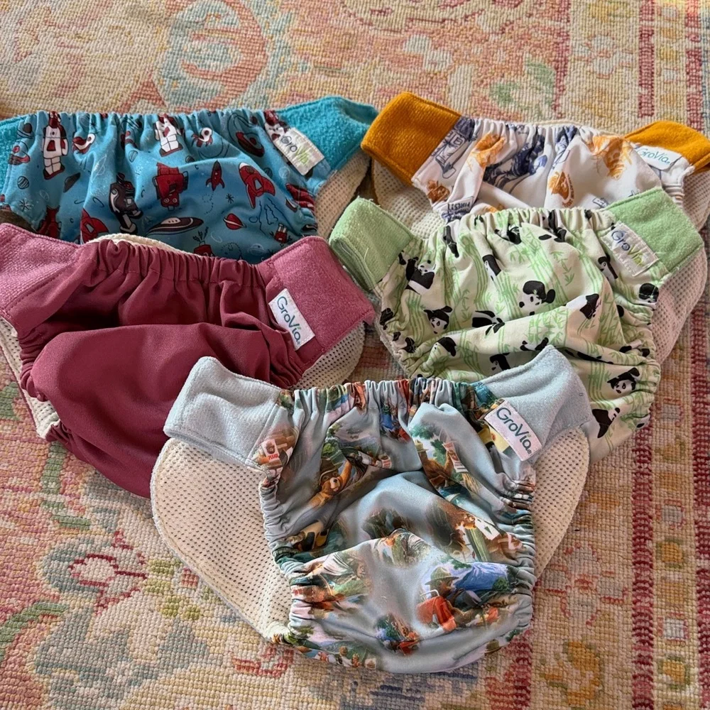 GroVia Velcro hybrid diaper shells